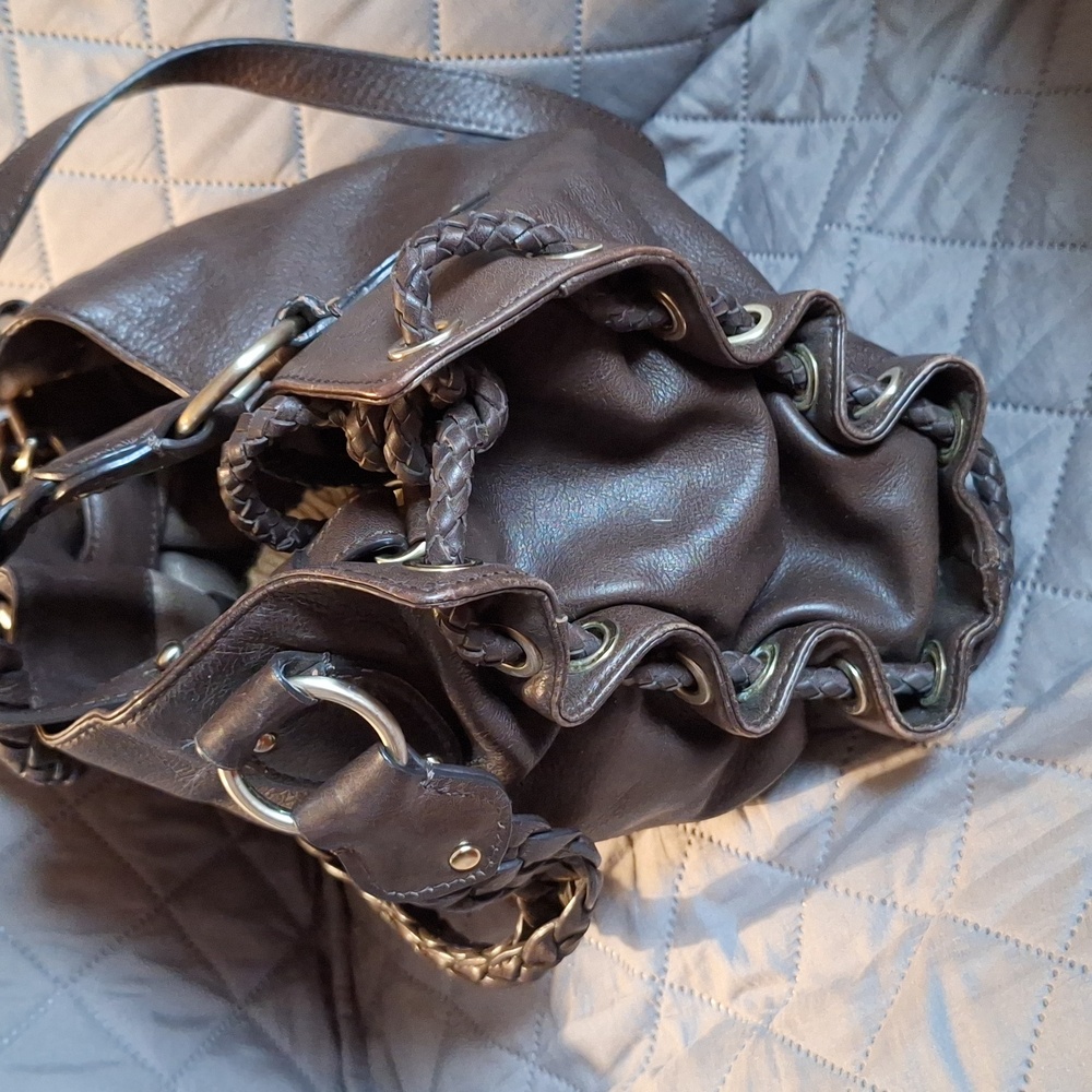 NWOT Michael Kors Woodside Braid Handle Tote - Picture 5 of 13